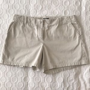 J. Crew light Khaki shorts 5” inseam